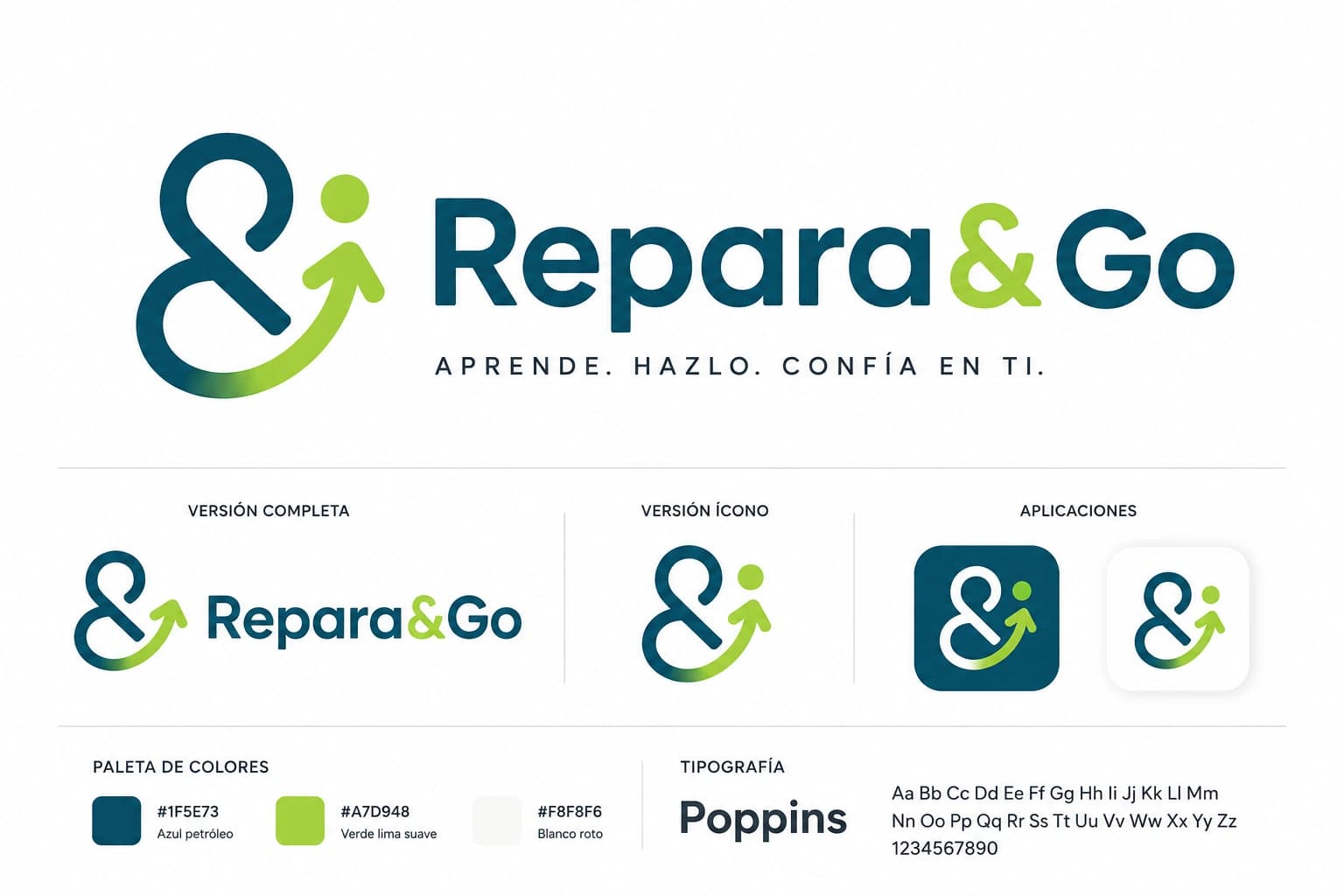 Identidad visual de Repara&Go